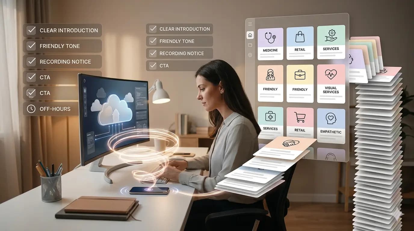 Тексты для автоответчика
